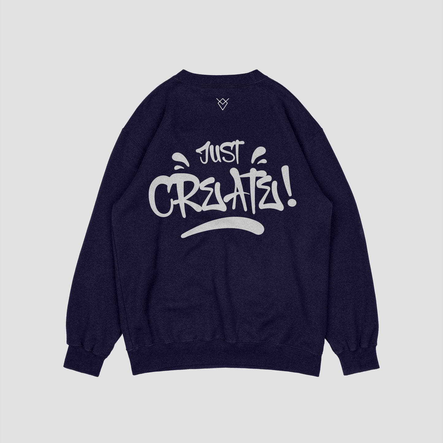 JUST CREATE IT. Blue Sweatshirt