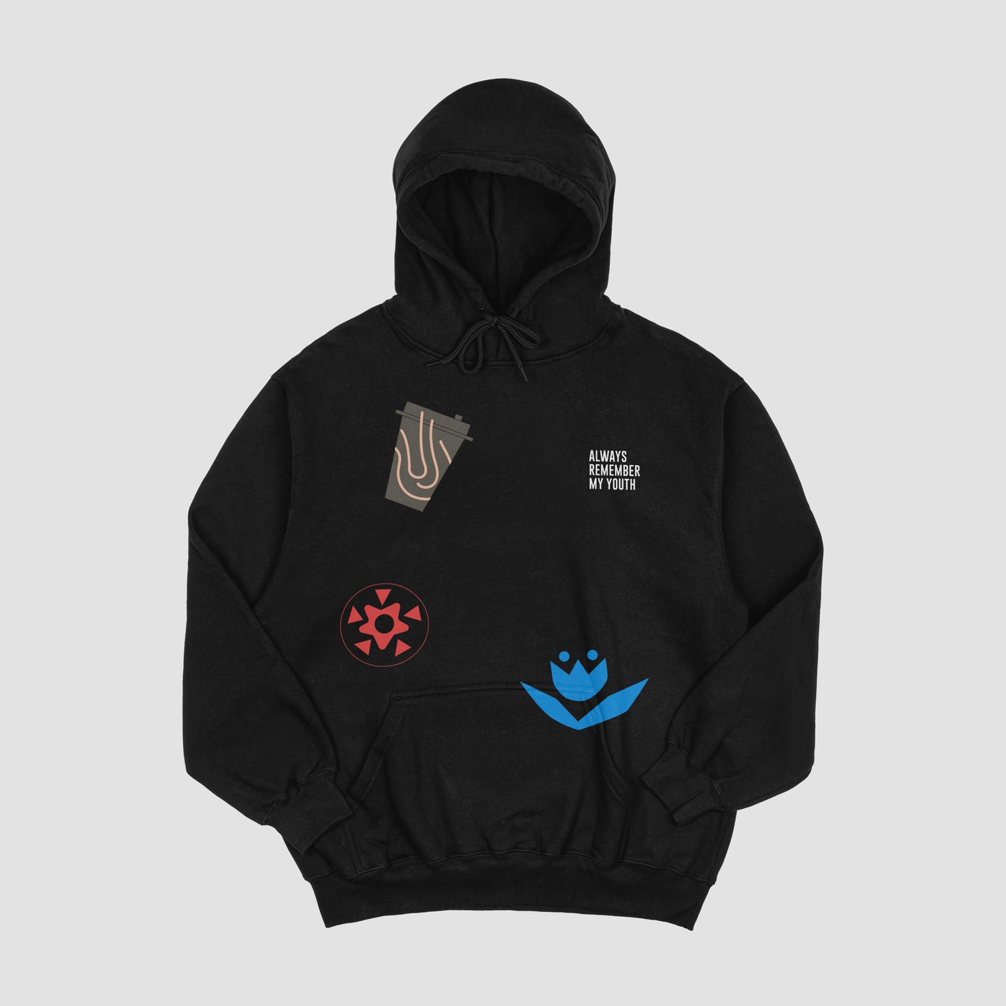 ARMY ABSTRACT RUN. Hoodie