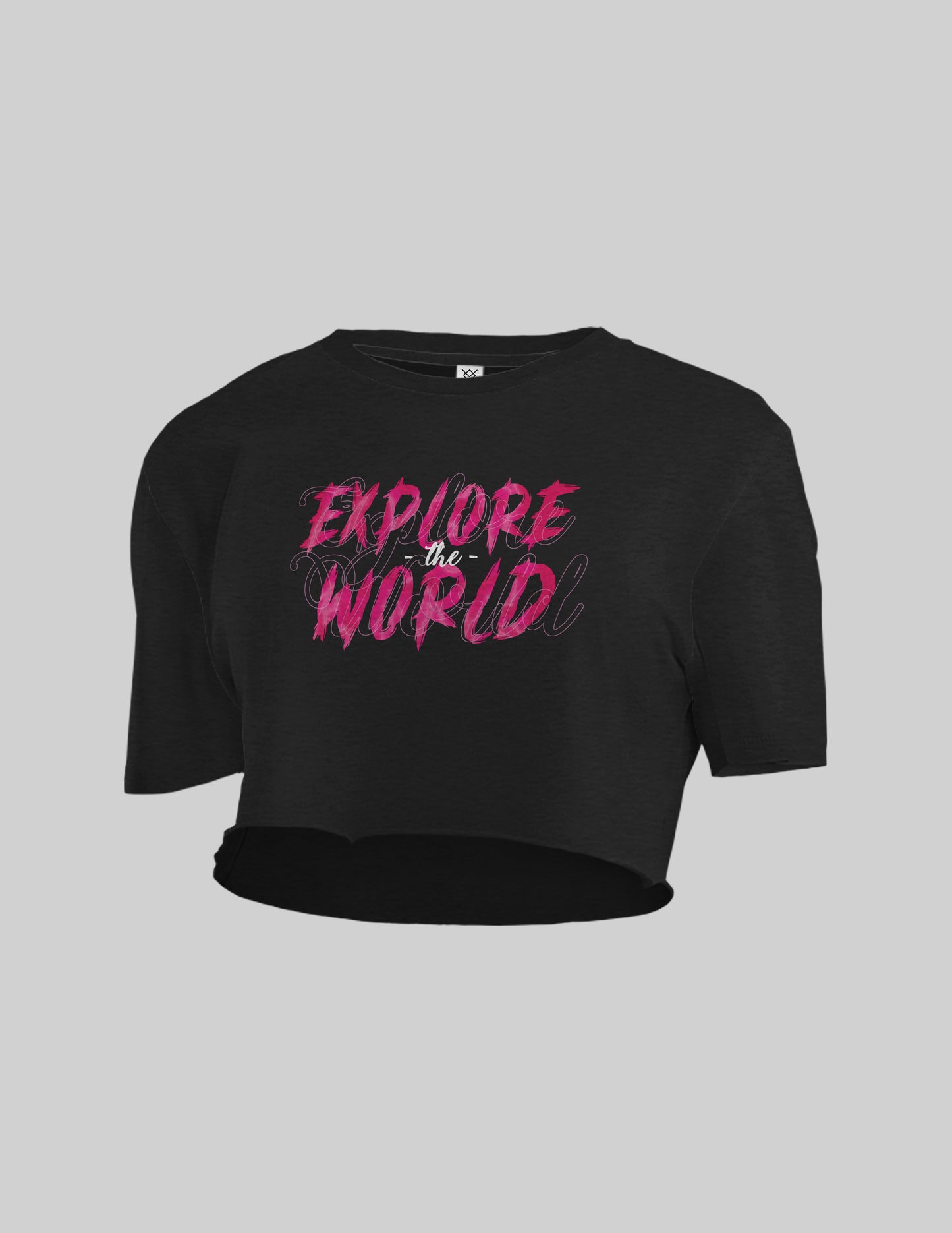 EXPLORE THE WORLD. Crop Top