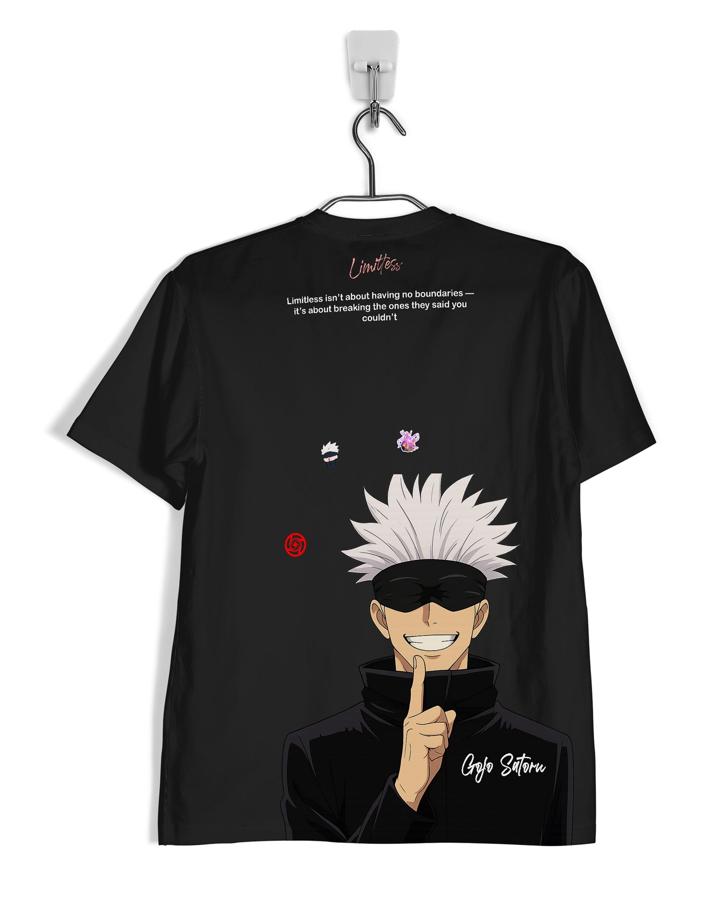 ANIME WRLD GOJO SATORI. T-Shirt
