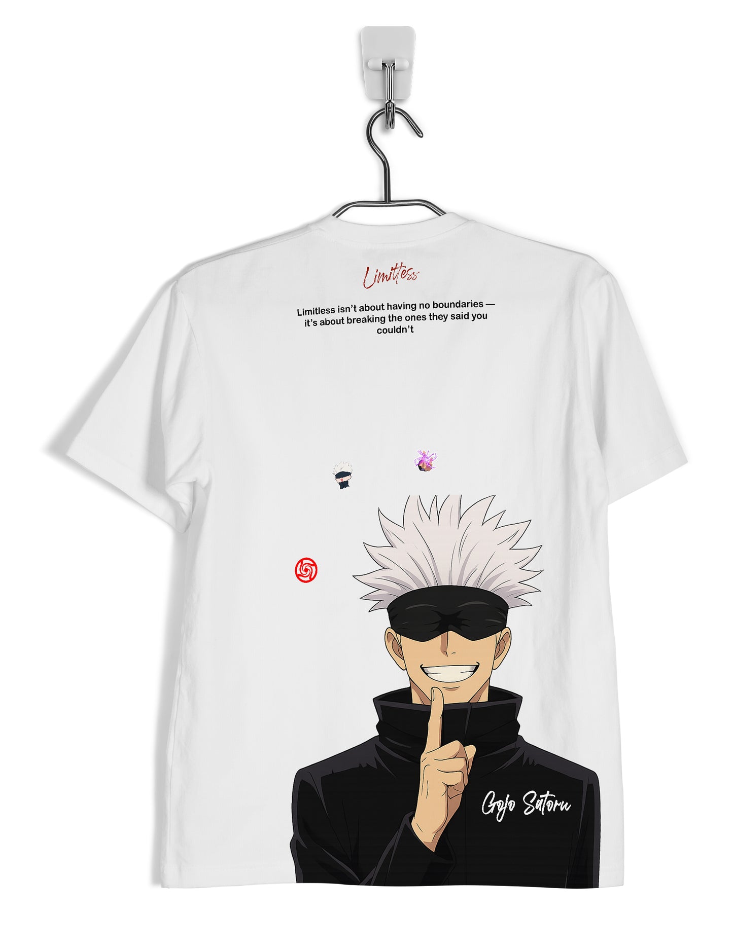 ANIME WRLD GOJO SATORI. T-Shirt