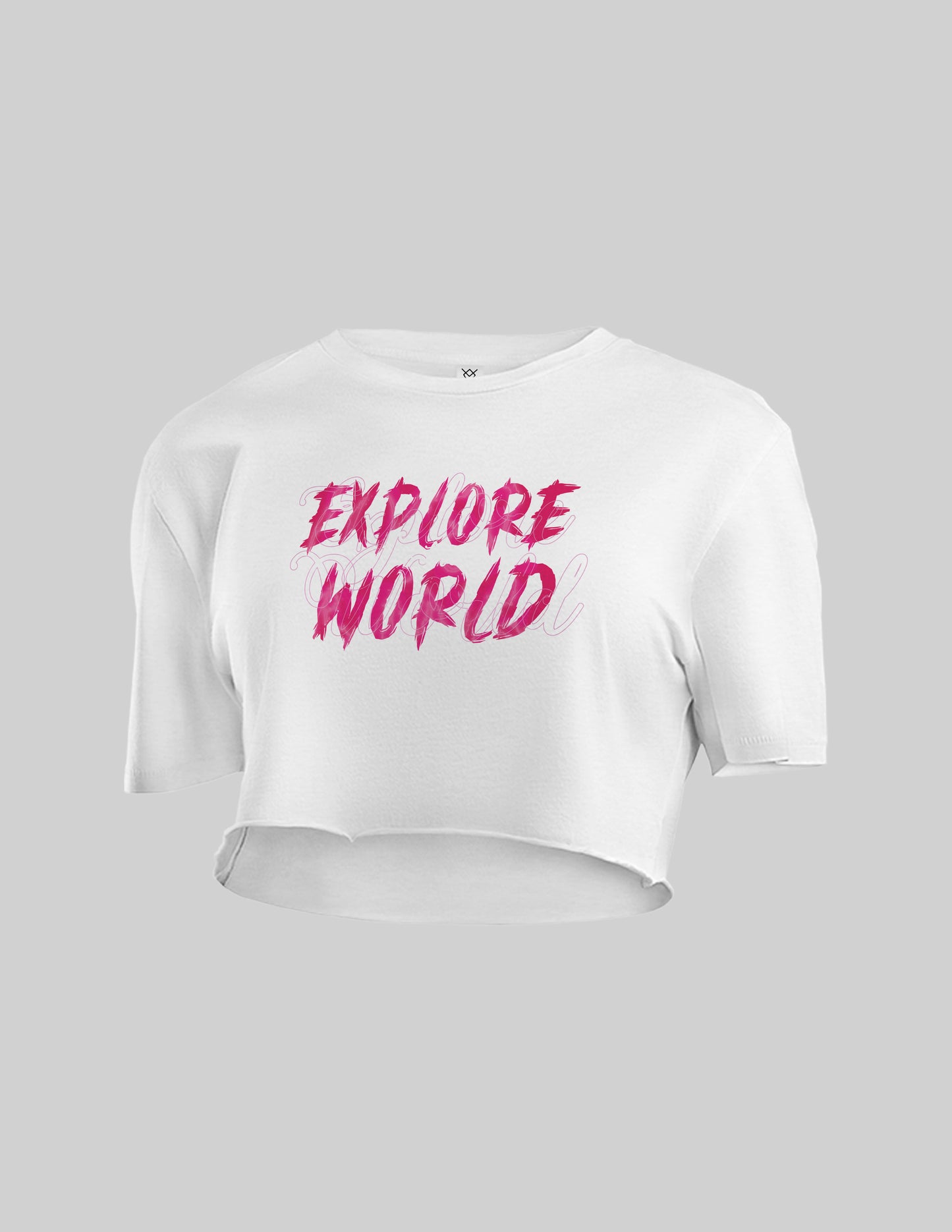 EXPLORE THE WORLD. Crop Top