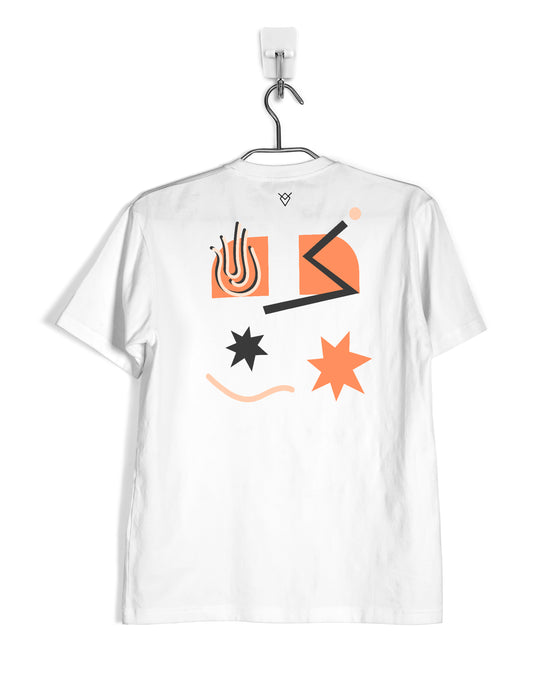 ARMY ORIGINAL ABSTRACT III. White T-Shirt