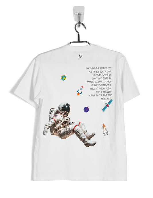 EXTROVERT SPACE. White T-Shirt
